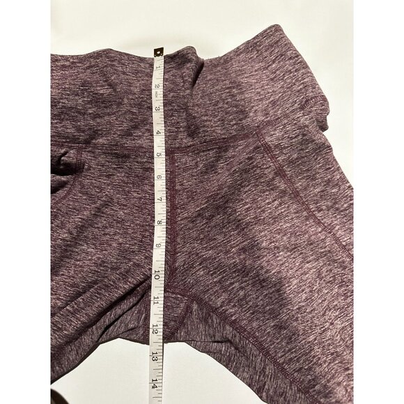 Victoria's Secret PINK COZY Soft Leggings Burgandy Heather High Rise Women’s L - Picture 4 of 8
